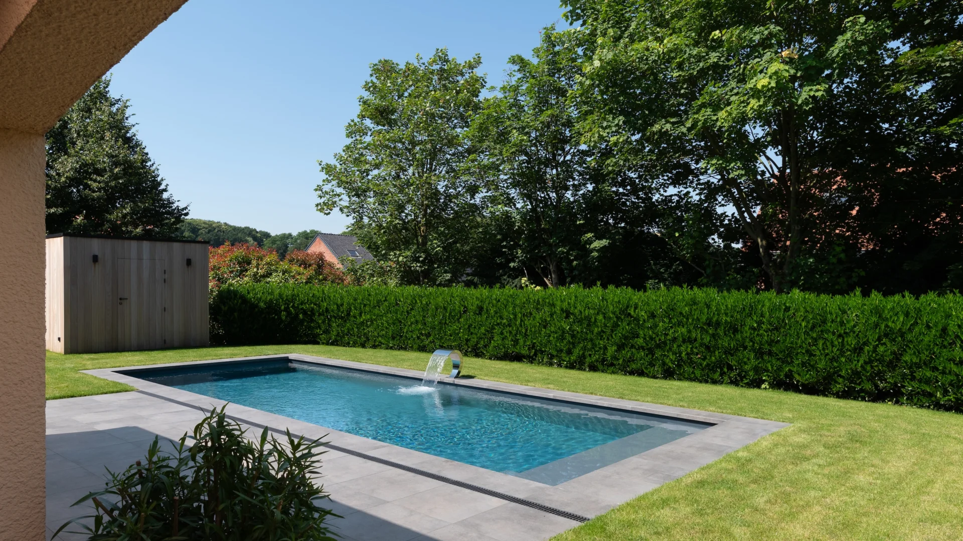 Flexline Skimmer Deep Anthracite Pure Plage Quadro Black 9m10x3m60 18